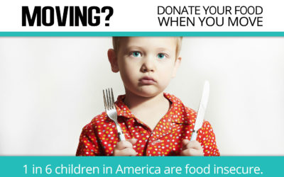 Moving? Donate Your Food!