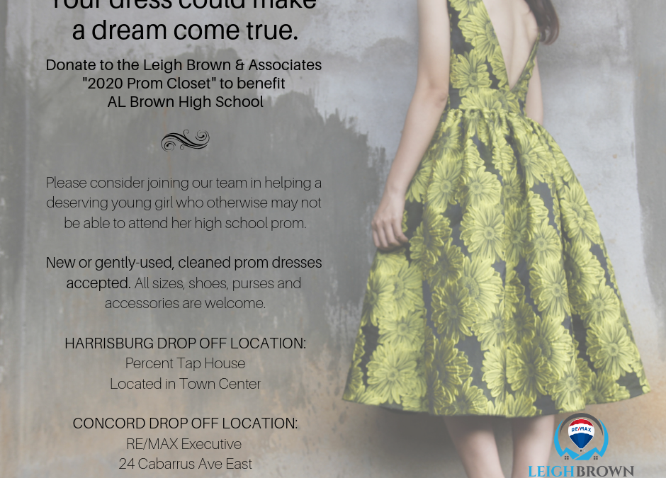 Donate Your Unused Formal Dress to an AL Brown HS Student for Prom