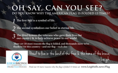 Do You Know Why The American Flag Is Folded 13 Times?