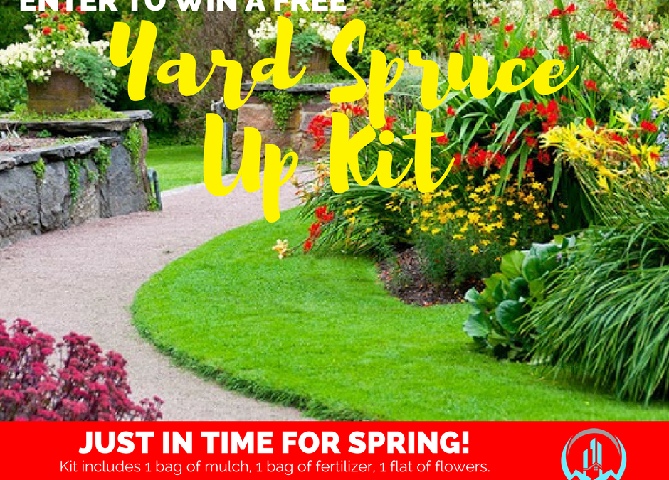 Enter to Win: FREE YARD SPRUCE UP KIT