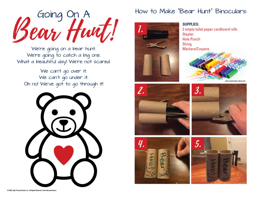 Bear Hunt Fun DIY Binoculars