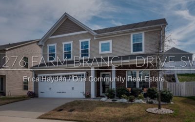 1276 Farm Branch Dr SW-Beautiful 4 Bedroom in Concord!