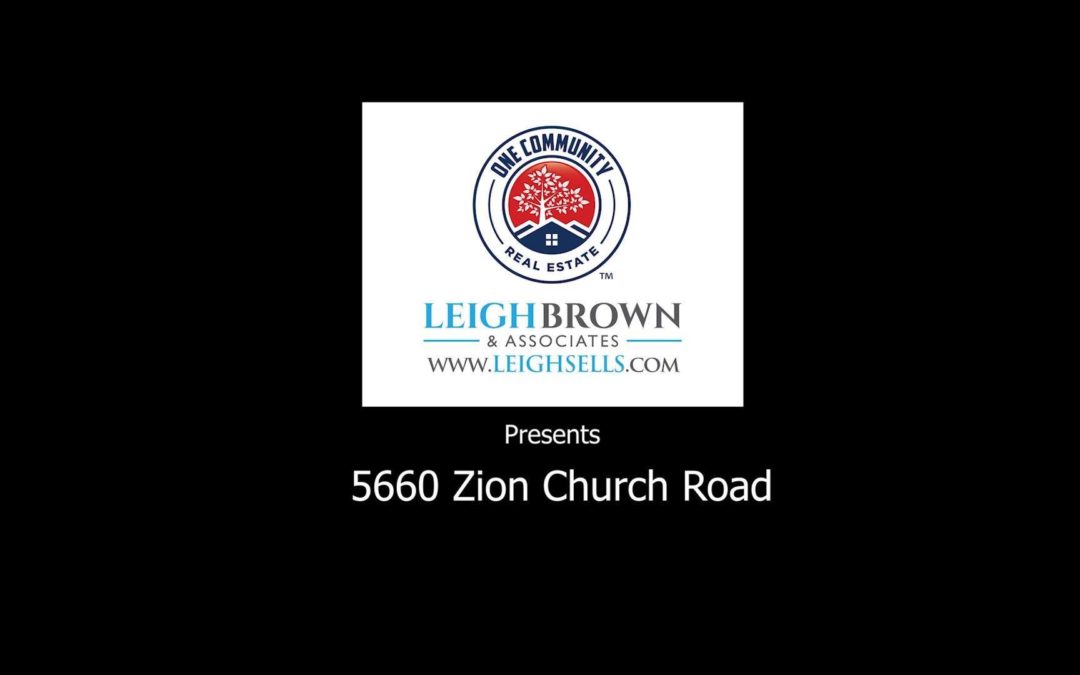 5660 Zion Church Road-Aerial View