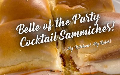 Belle of the Party Cocktail Sammiches  |  My Kitchen, My Rules