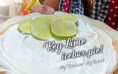 Cookie Crust Lime IceBox Pie |  My Kitchen! My Rules!