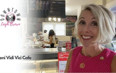 Downtown With Leigh Brown-Find The Best Coffee, Pastries & Hometown Feel At Veni Vidi Vici Cafe!