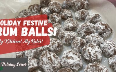 Holiday Festive Rum Balls |  My Kitchen! My Rules!