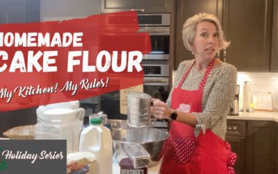 Holiday Special Cake Flour Baking Tip  | My Kitchen! My Rules!