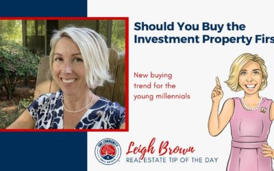 Real Estate Tip Of The Day #46-Should You Buy The Investment House First?