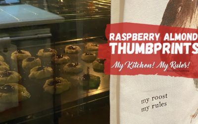 Raspberry Almond Thumbprints  |  My Kitchen! My Rules!