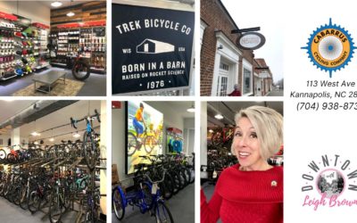 Downtown With Leigh Brown – Take a RIDE With Cabarrus Cycling Company!