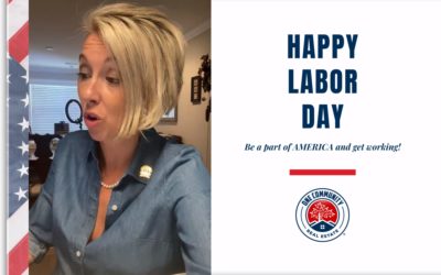 Happy Labor Day – Be Part of America & Get Working!