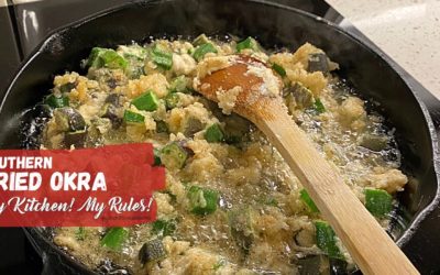 Southern Fried Okra  |  My Kitchen! My Rules!