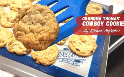 Grandma Thomas’ Cowboy Cookies |  My Kitchen! My Rules!