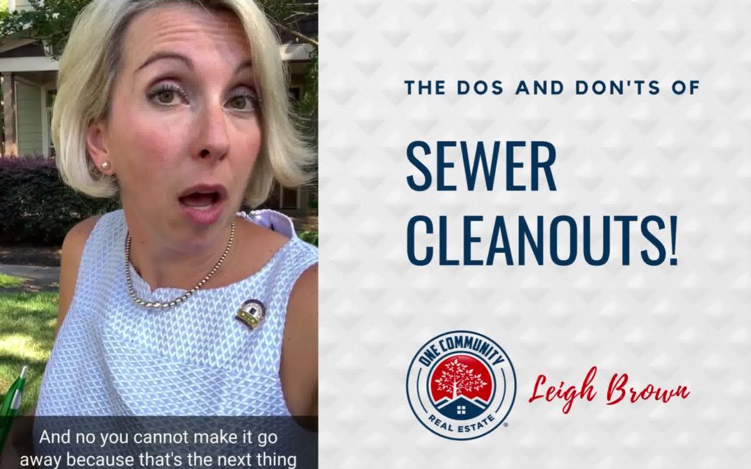 The Dos and Don’ts of SEWER Cleanouts!
.
What exactly is a sewer drain cleanout?  It provides access to your main sewer line and is located outside of your home in the front or back yard. They look li…