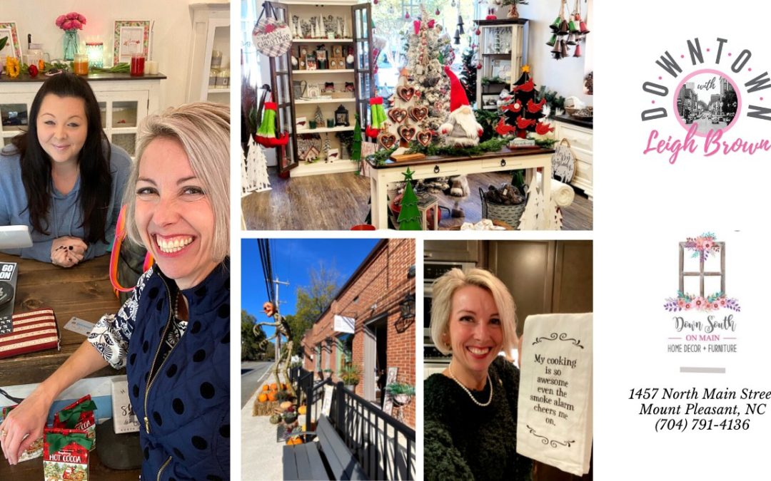 Downtown With Leigh Brown –  Beautiful Home Decor and Furniture at  Down South On Main