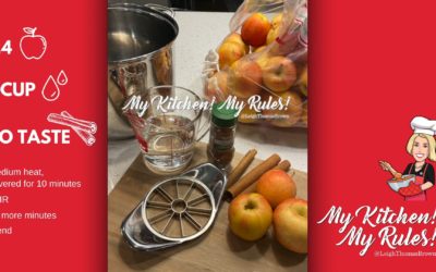 No Sugar Homemade Applesauce |  My Kitchen! My Rules!