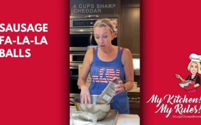 Holiday Cooking – Sausage Fa-La-La Balls   .