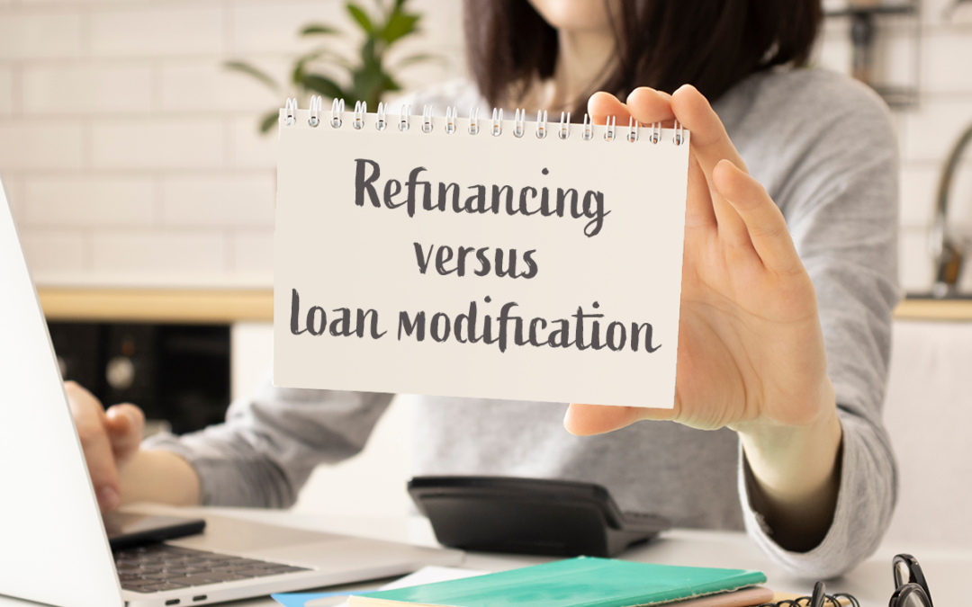 Mortgage relief options: Refinancing versus loan modification