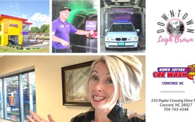 Downtown With Leigh Brown –  Get Your Car Cleaned At Sam’s Car Wash!