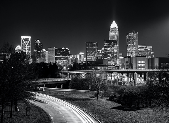 Charlotte NC Skyline photo credit Pexels by Joe Caltiere