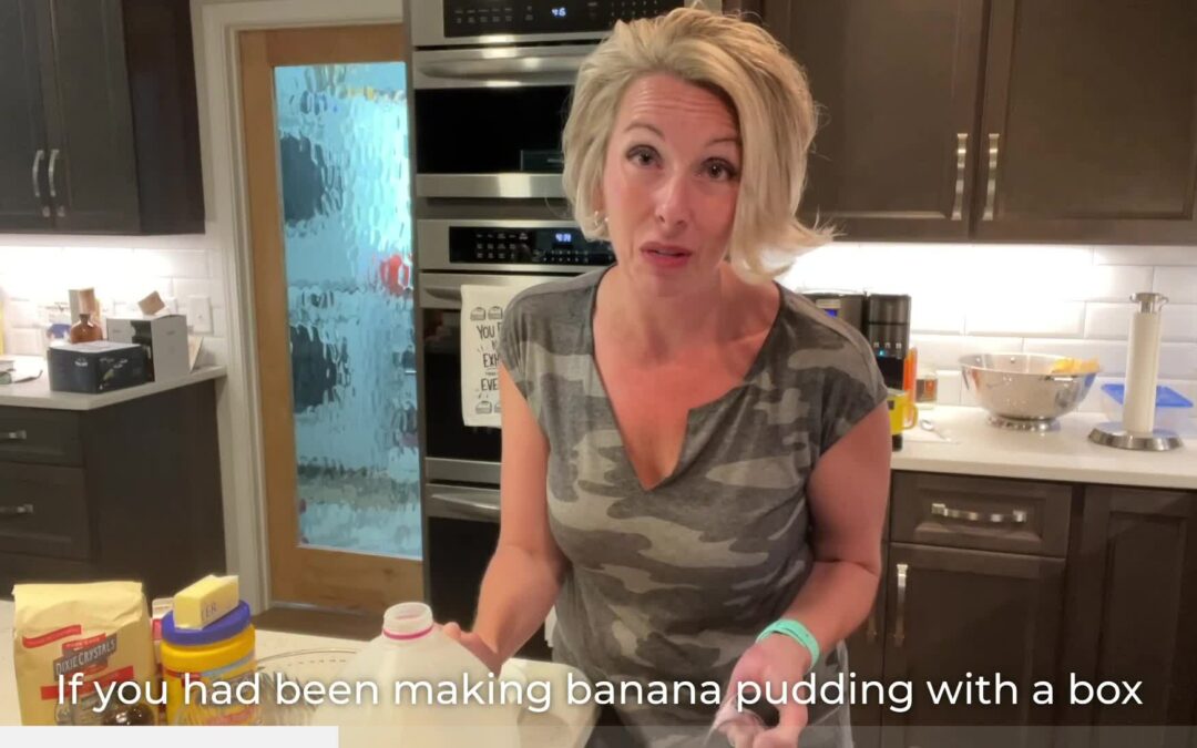 NO BOX Homemade Banana Pudding | My Kitchen! My Rules!