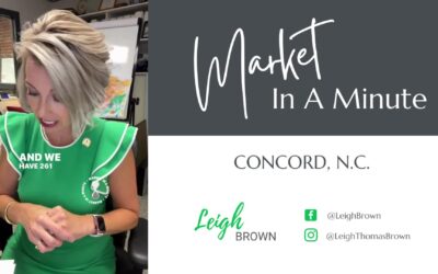 It’s your weekly #MarketInAMinute! And while the weather might be starting to cool off, this market is still hot – I’m talking about #concordnc.   

Here are the details: 
 7 coming soon prope…