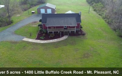 JUST LISTED – 5.49 Acres of Heaven!



1400 Little Buffalo Creek, Mt. Pleasant, NC
3 Bedrooms  I  3 Bathrooms
.
It’s your private sanctuary on a sprawling 5.49 acres in the country! This spacious ranc…