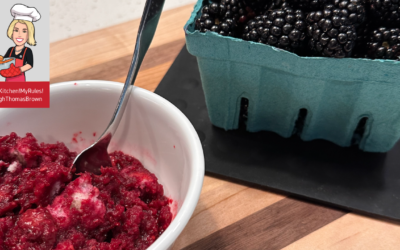 A Taste of Summer: Blackberry Mush Recipe